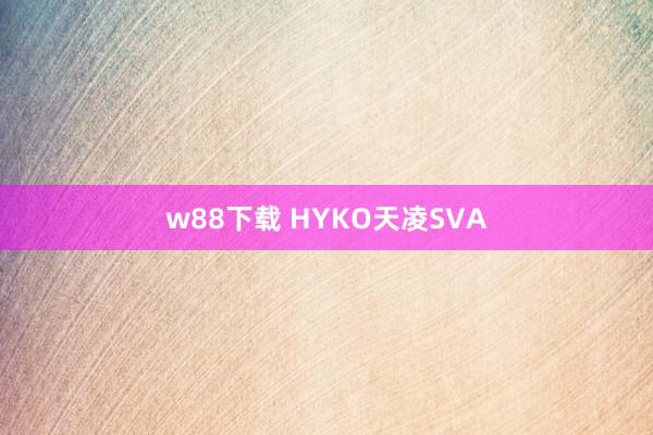 w88下载 HYKO天凌SVA